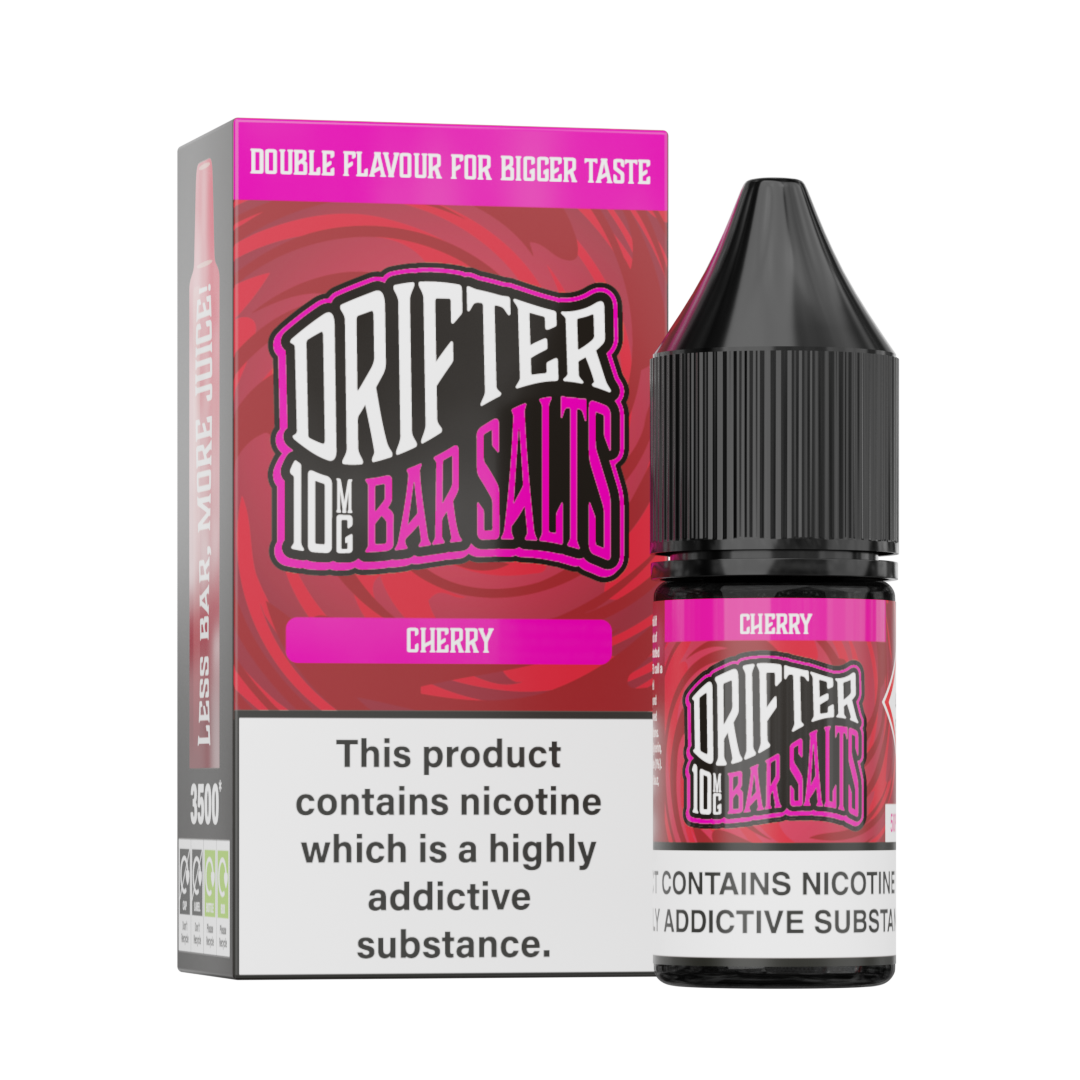 Drifter Bar Salts Cherry 10ml Nic Salt