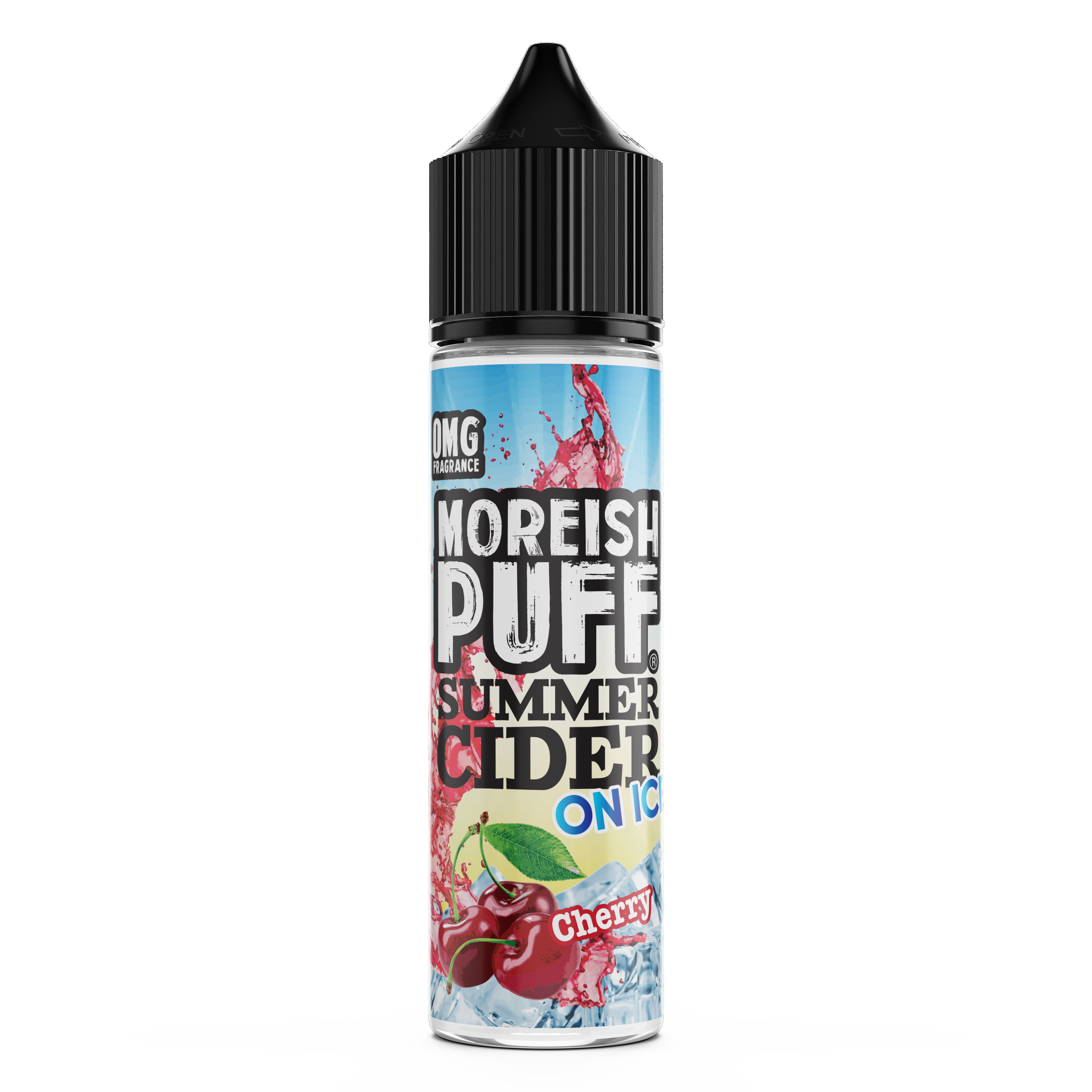 Moreish Puff Summer Cider On Ice: Cherry 0mg 50ml Shortfill E-Liquid