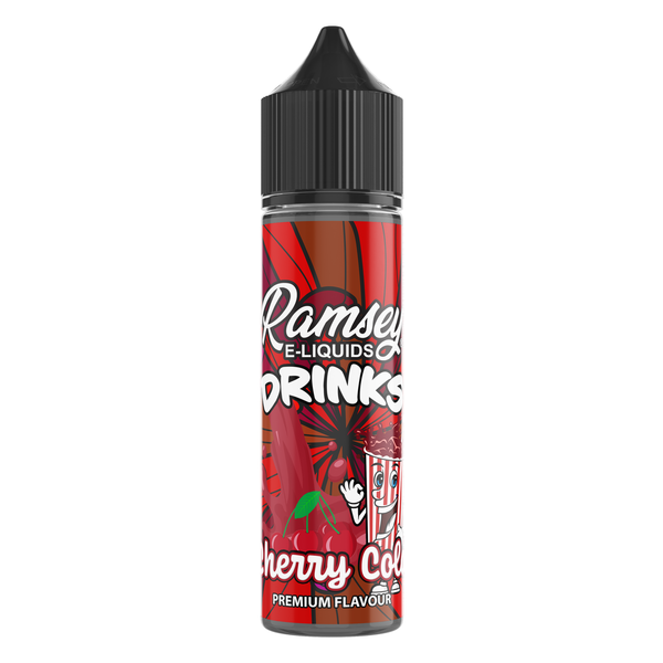 Ramsey E-liquids Drinks Cherry Cola 50ml Shortfill 0mg E-liquid