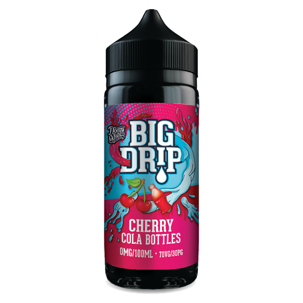 Doozy Vape Big Drip Cherry Cola Bottles E-Liquid 100ml Shortfill