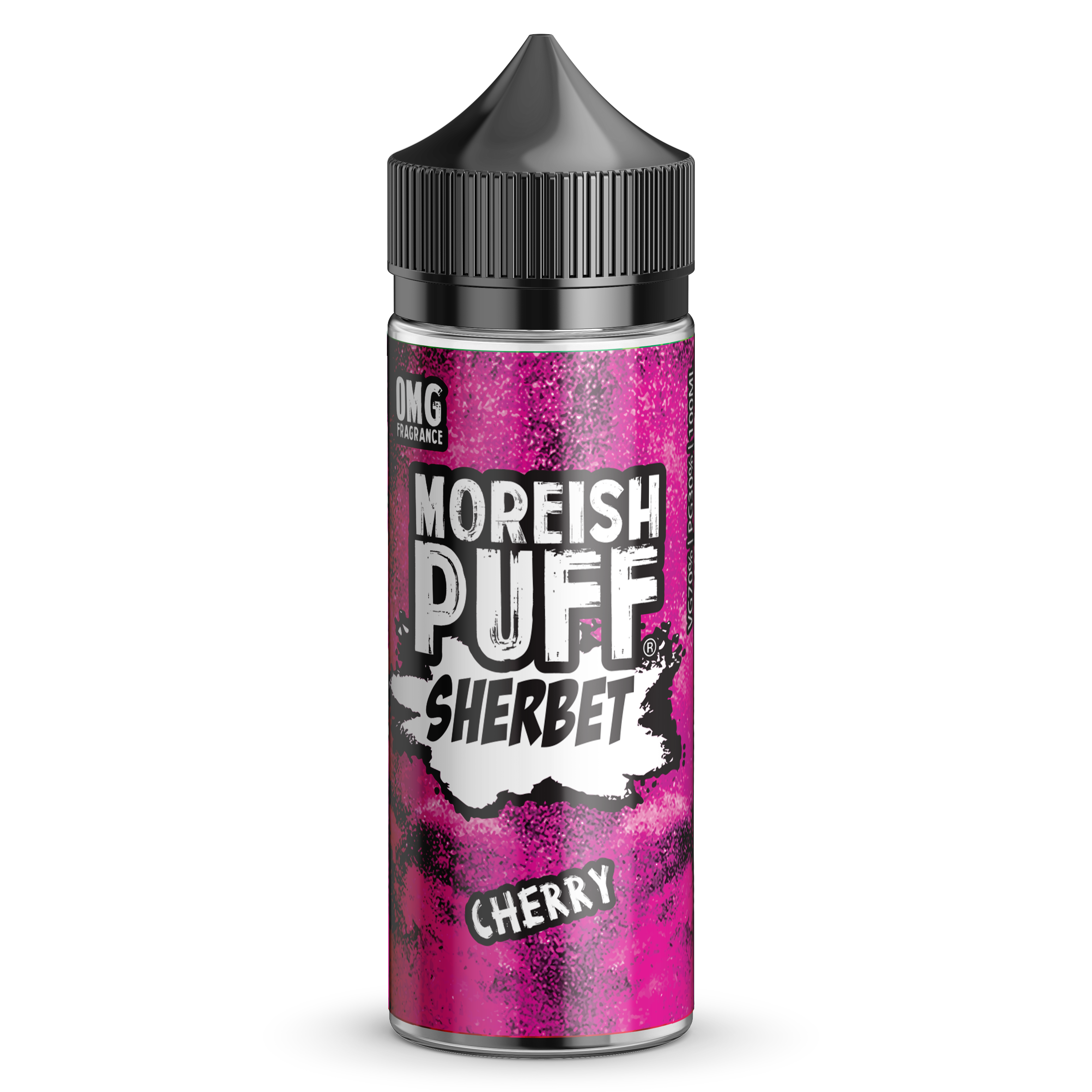 Cherry Sherbet E-Liquid by Moreish Puff 100ml Shortfill