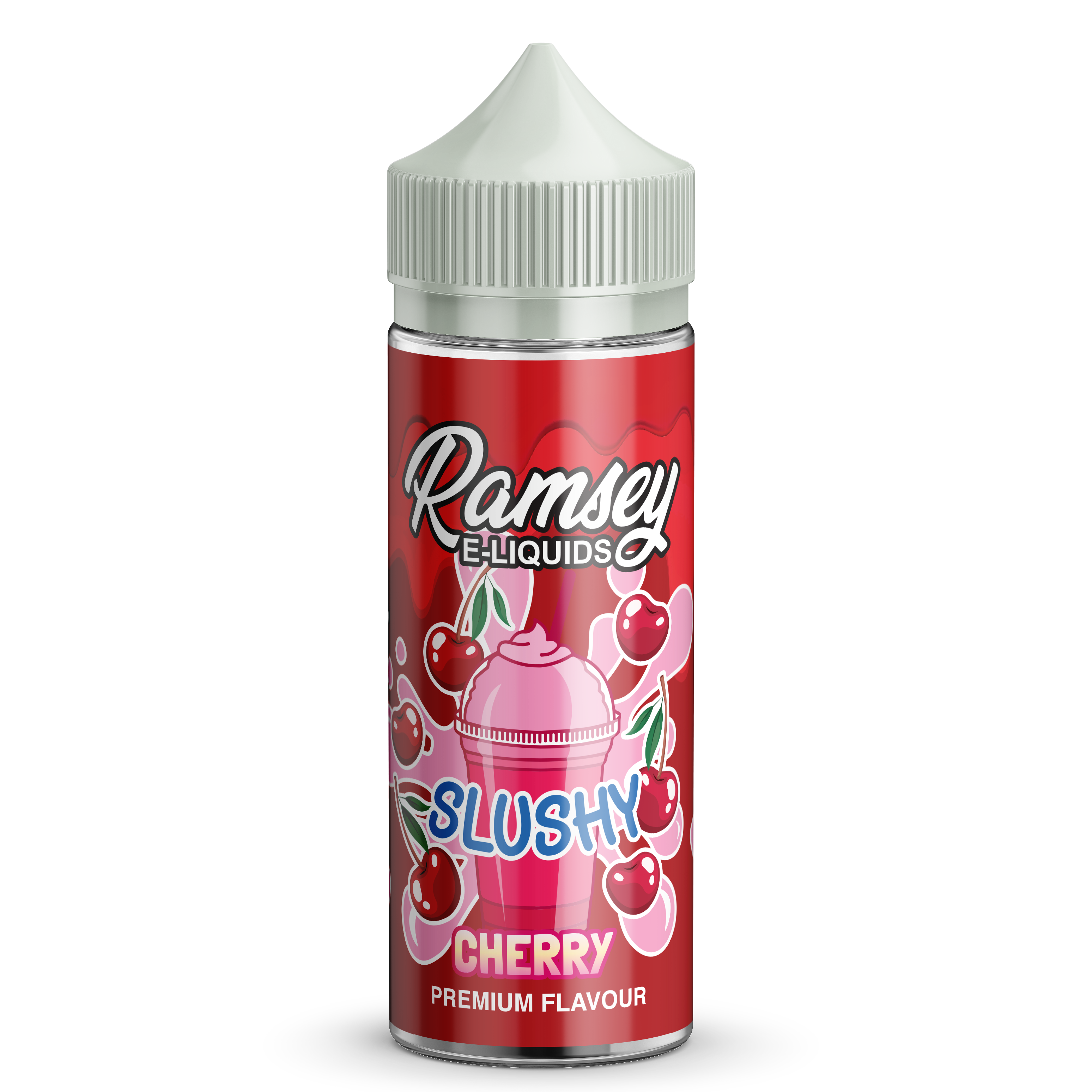 Ramsey E-Liquids Slushy Cherry 0mg 100ml Shortfill E-Liquid