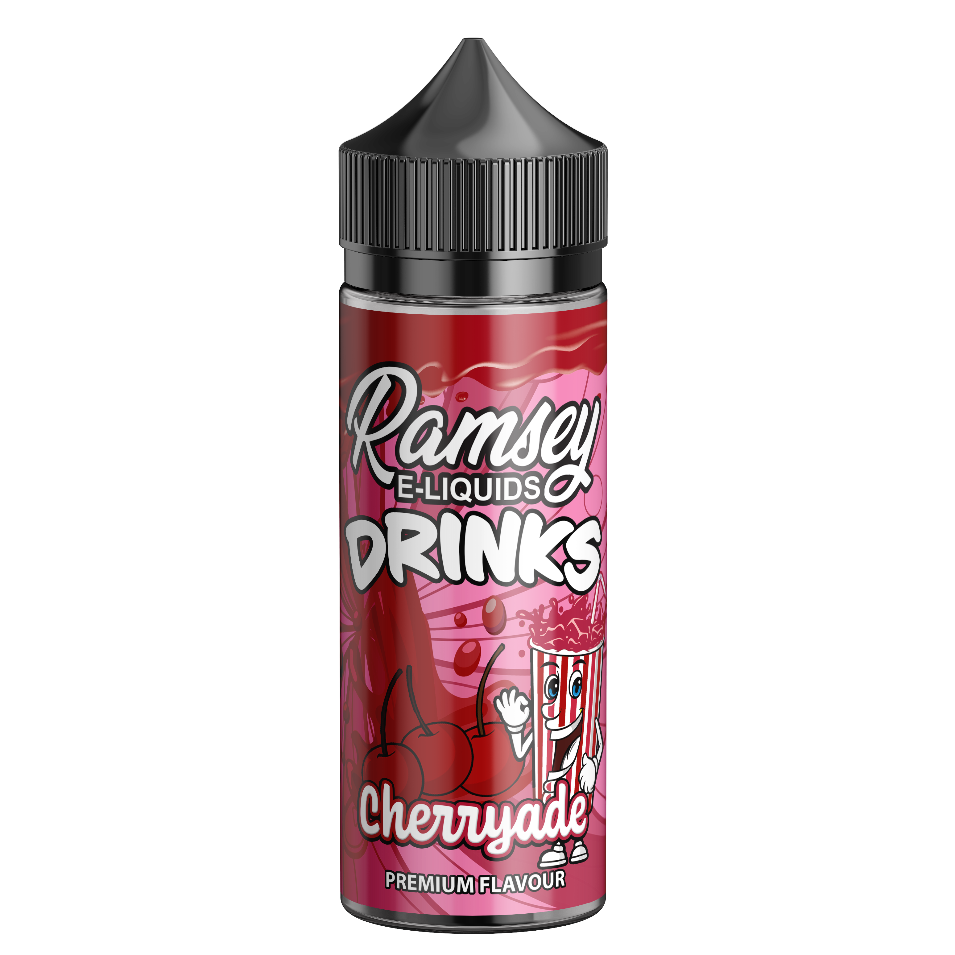 Ramsey E-Liquids Drinks Cherryade 100ml Shortfill