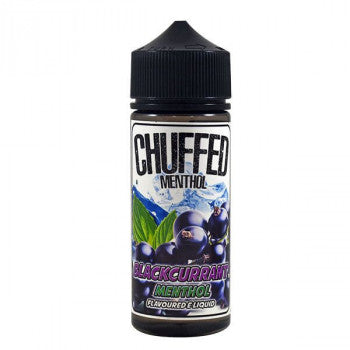 Chuffed Menthol: Blackcurrant 0mg 100ml Shortfill E-Liquid