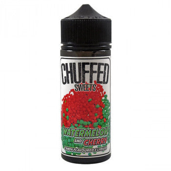 Chuffed Sweets: Watermelon and Cherry 0mg 100ml Short Fill E-Liquid