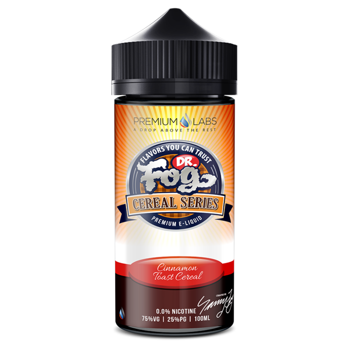 Cinnamon Toast Cereal E-liquid by Dr. Fog 100ml Shortfill