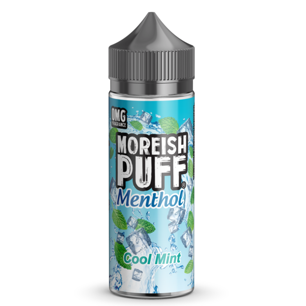 Moreish Puff Menthol Cool Mint 0mg 100ml Shortfill E-Liquid