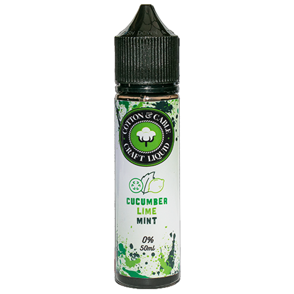Cucumber Lime Mint by Cotton & Cable Fruits 50ml Shortfill