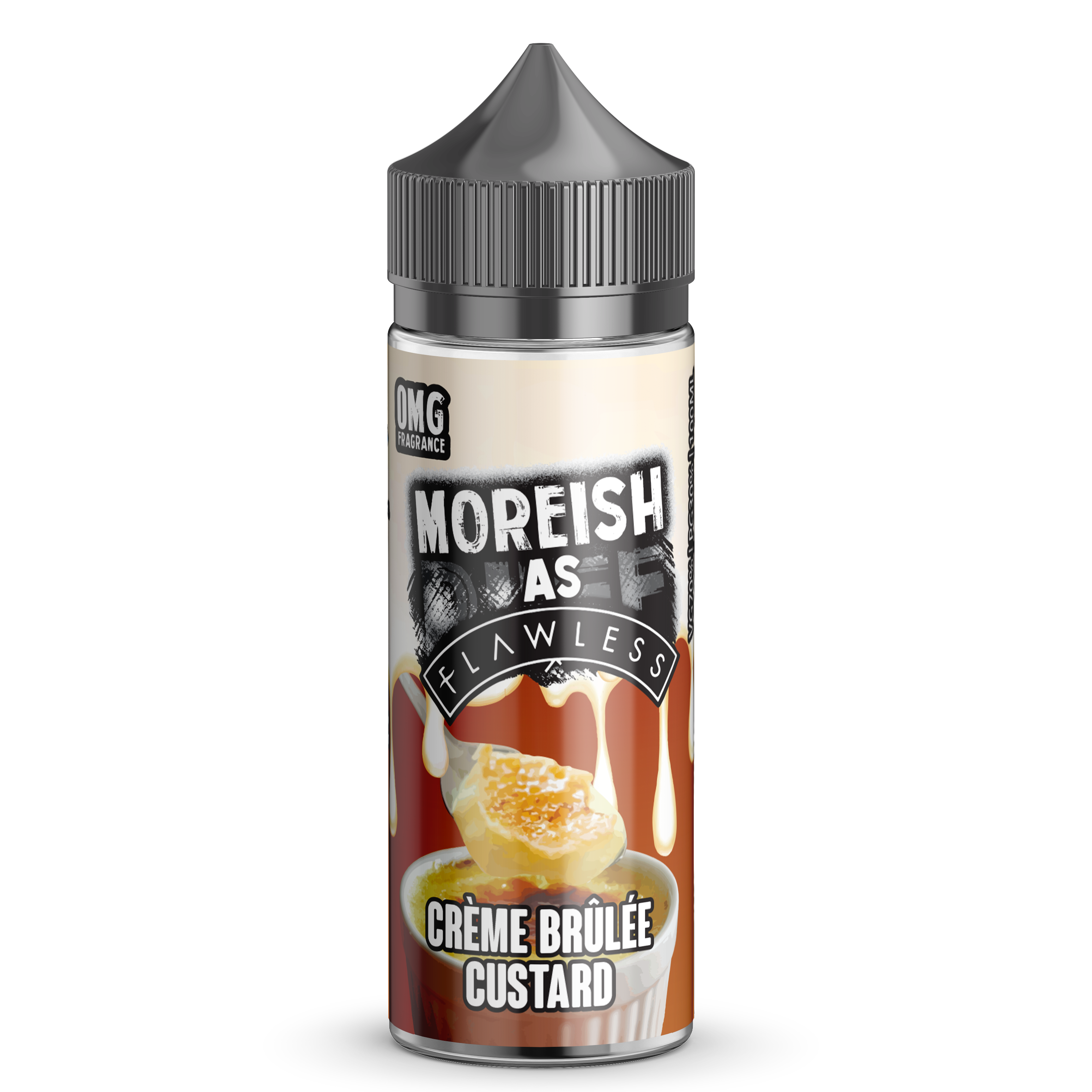 Moreish as Flawless Cr̬me BrÌÈl̩e 100ml Shortfill E-liquid