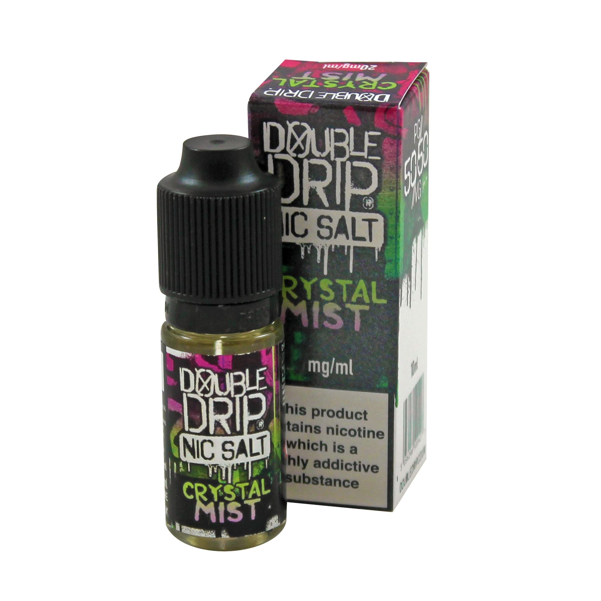 Double Drip Crystal Mist Nic Salt 10ml Out Of Date-10mg