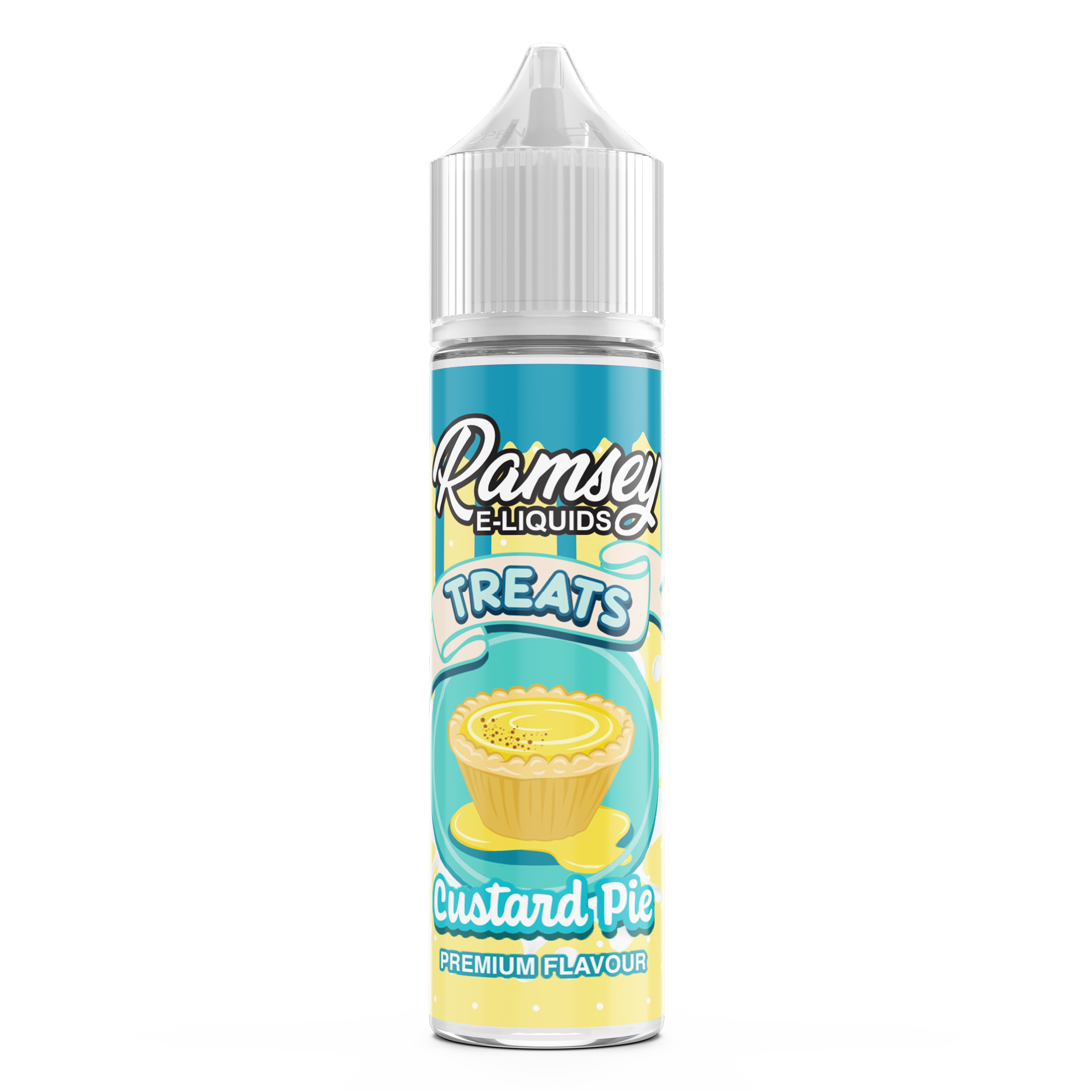 Ramsey E-Liquids Treats Custard Pie 0mg 50ml Shortfill E-Liquid