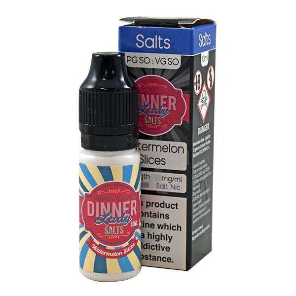 Dinner Lady Watermelon Slices Nic Salt 10ml (Out of Date)