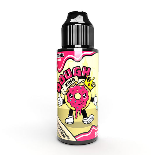 Dough King Strawberries and Cream 0mg 100ml Shortfill E-Liquid