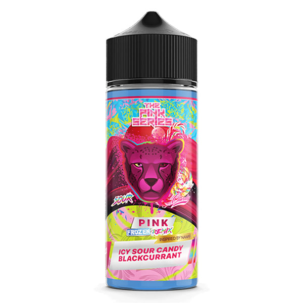 Dr Vapes The Pink Series - Pink Sour Candy Remix ICY SOUR CANDY BLACKCURRANT 100ml 0mg Shortfill e-liquid-ICY SOUR CANDY BLACKCURRANT