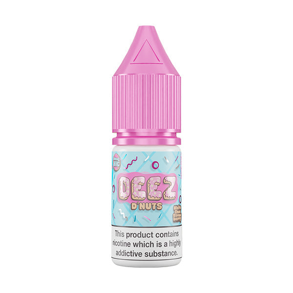 DEEZ D'Nuts White Chocolate Strawberry 10ml Nic Salt