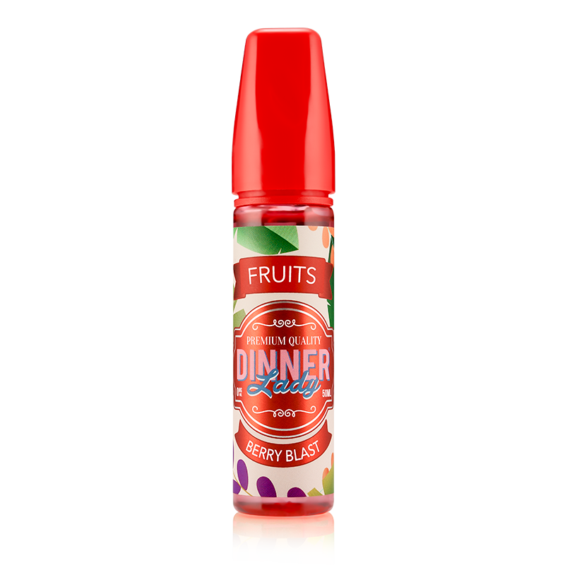 Berry Blast E-liquid by Dinner Lady Fruits  50ml Shortfill