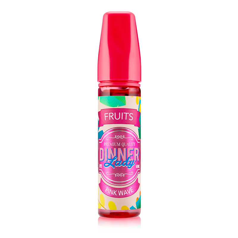Pink Wave E-liquid by Dinner Lady Fruits 50ml Shortfill