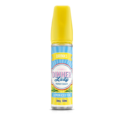 Dinner Lady Drinks: Lemon Iced Tea 0mg 50ml Shortfill E-Liquid