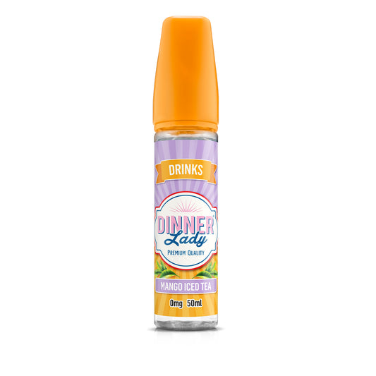 Dinner Lady Drinks: Mango Iced Tea 0mg 50ml Shortfill E-Liquid