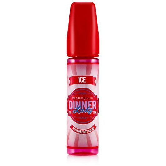 Dinner Lady Summer Holidays: Strawberry Bikini Ice 0mg 50ml Shortfill E-Liquid