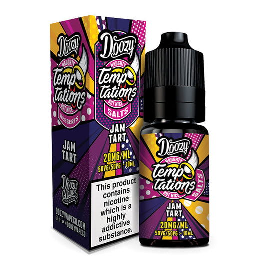 Doozy Temptations Jam Tart 10ml Nic Salt