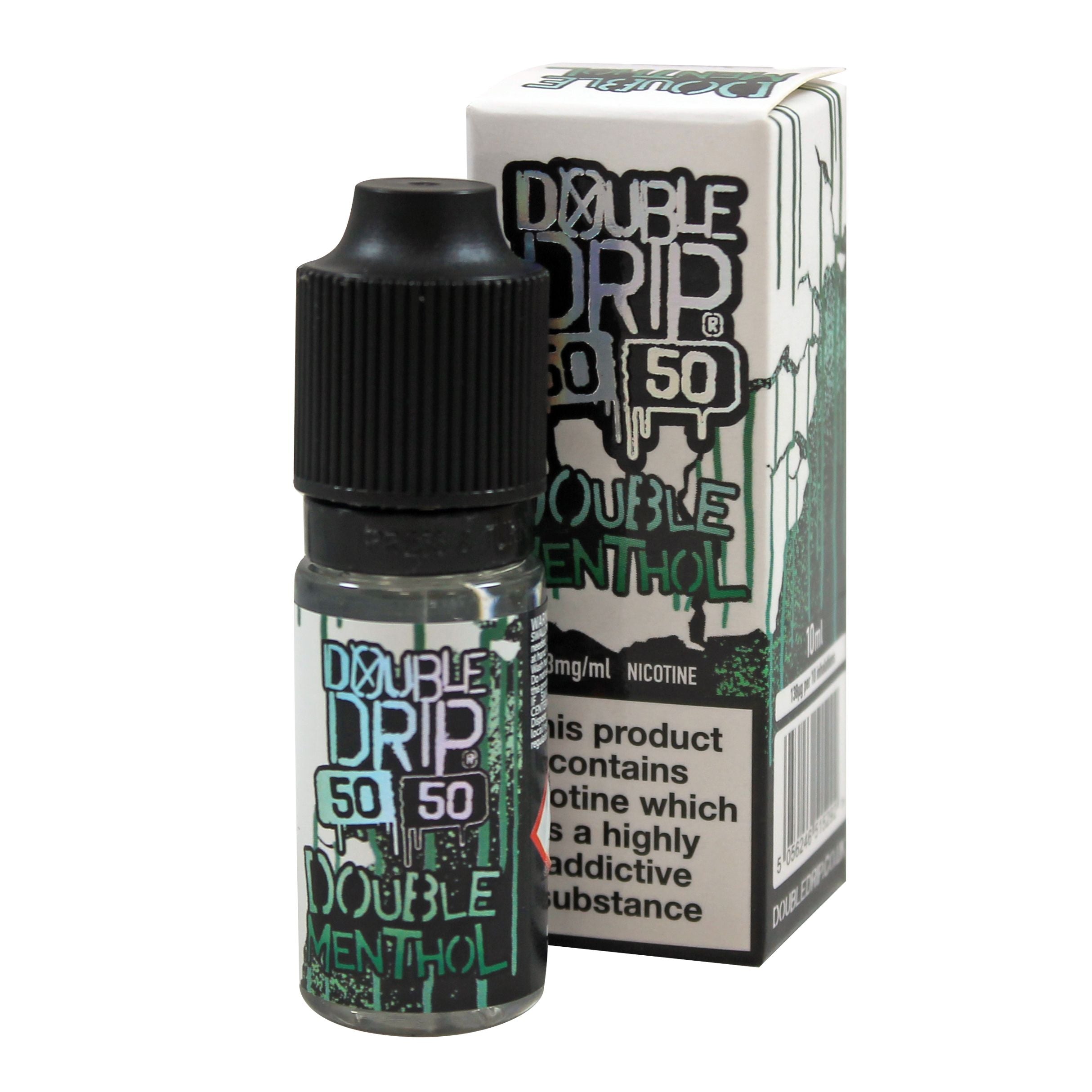 Double Drip 50:50 Double Menthol 10ml-12mg