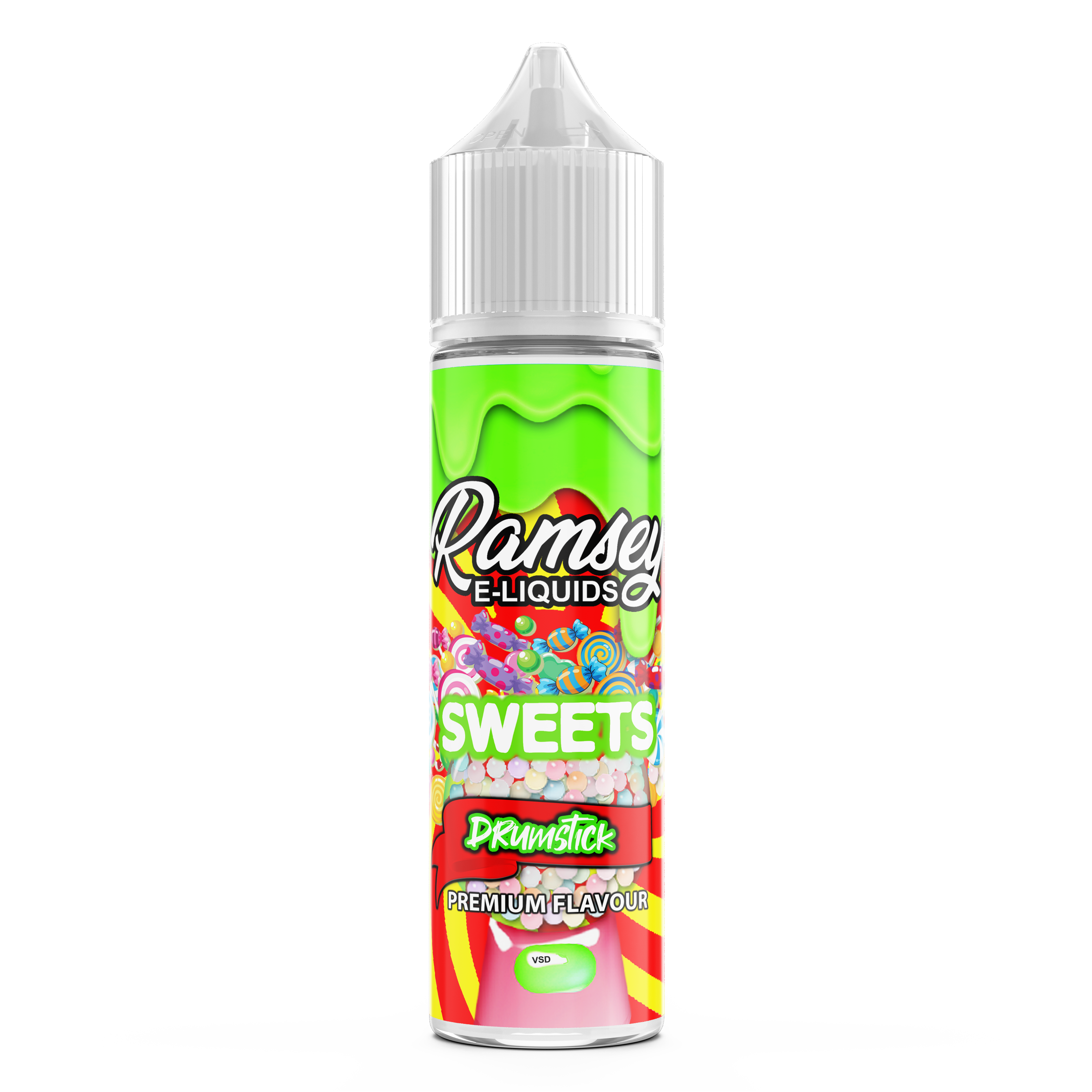 Ramsey E-Liquids Sweets Drumstick 0mg 50ml Shortfill E-Liquid