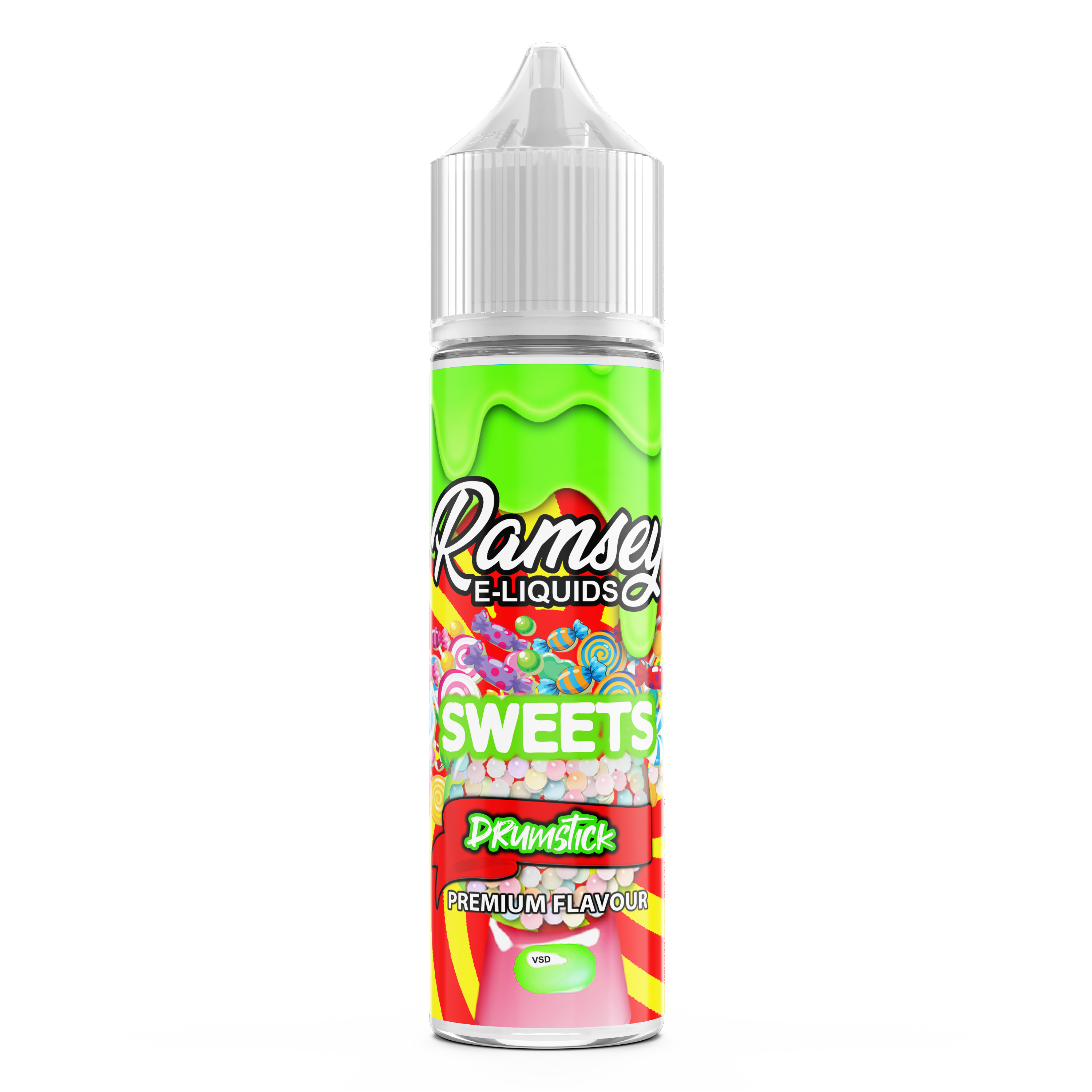 Ramsey E-Liquids Sweets Drumstick 0mg 50ml Short Fill E-Liquid