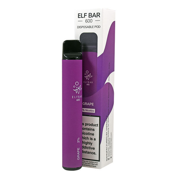 Elf Bar 600 Grape Disposable Vape