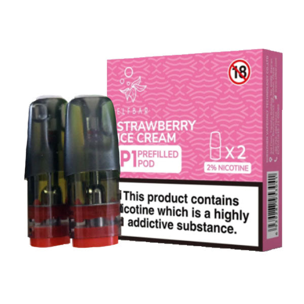 Elf Bar Mate500 P1 Prefilled Pods (2pcs)-Cherry Ice