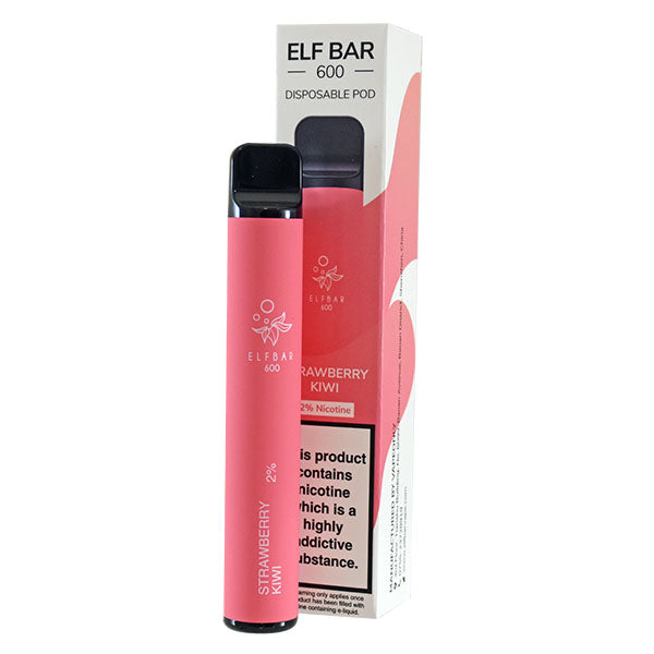 Elf Bar 600 Strawberry Kiwi Disposable Vape
