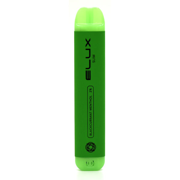 Elux Slim Disposable Vape Device - Blackcurrant Menthol