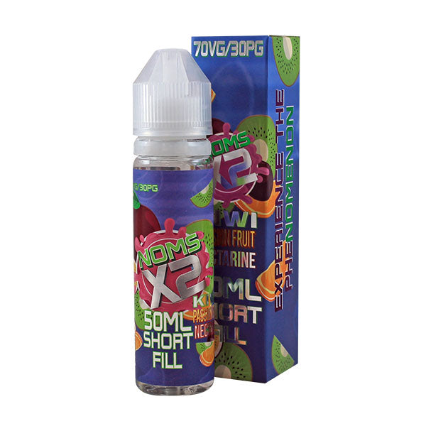 Experience The Phenomenon Noms X2: Kiwi Passion Fruit Nectarine E-Liquid 50ml Short Fill
