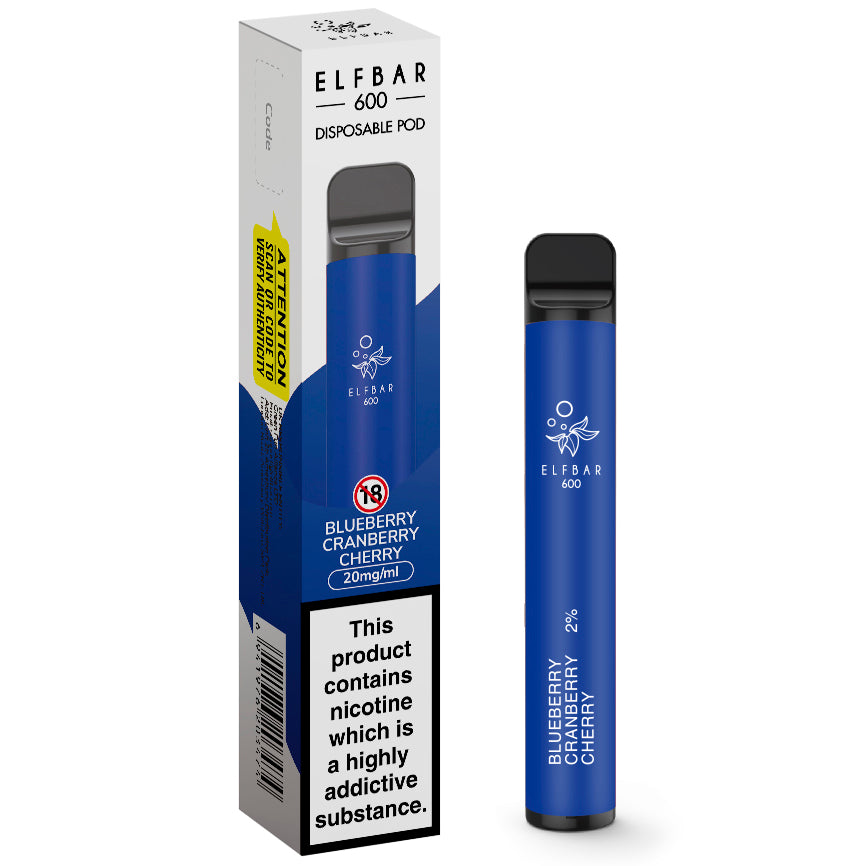 Elf Bar 600 Disposable Pod Device 20mg