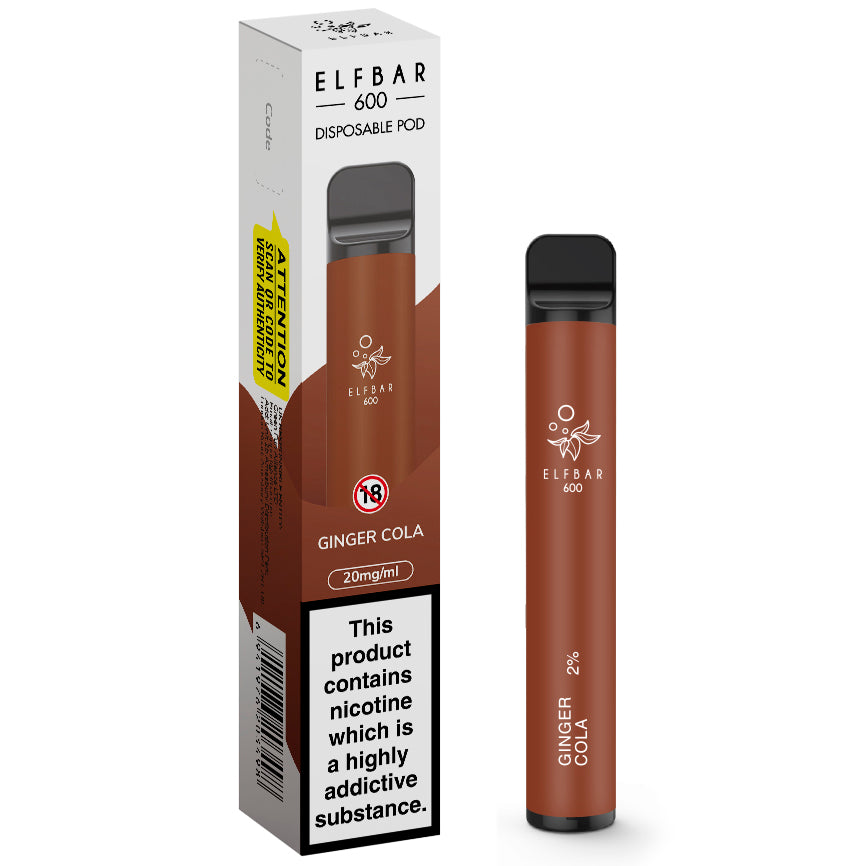 Elf Bar 600 Disposable Pod Device 20mg
