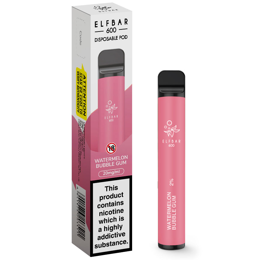 Elf Bar 600 Disposable Pod Device 20mg