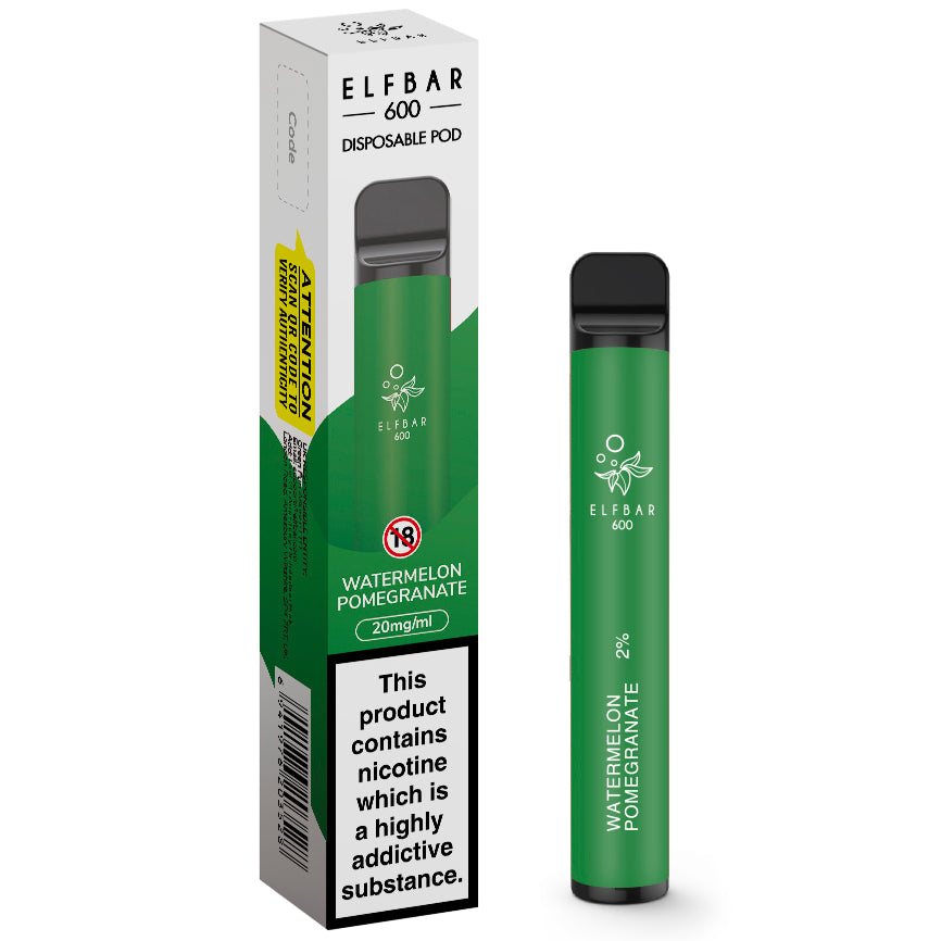 Elf Bar 600 Disposable Pod Device 20mg