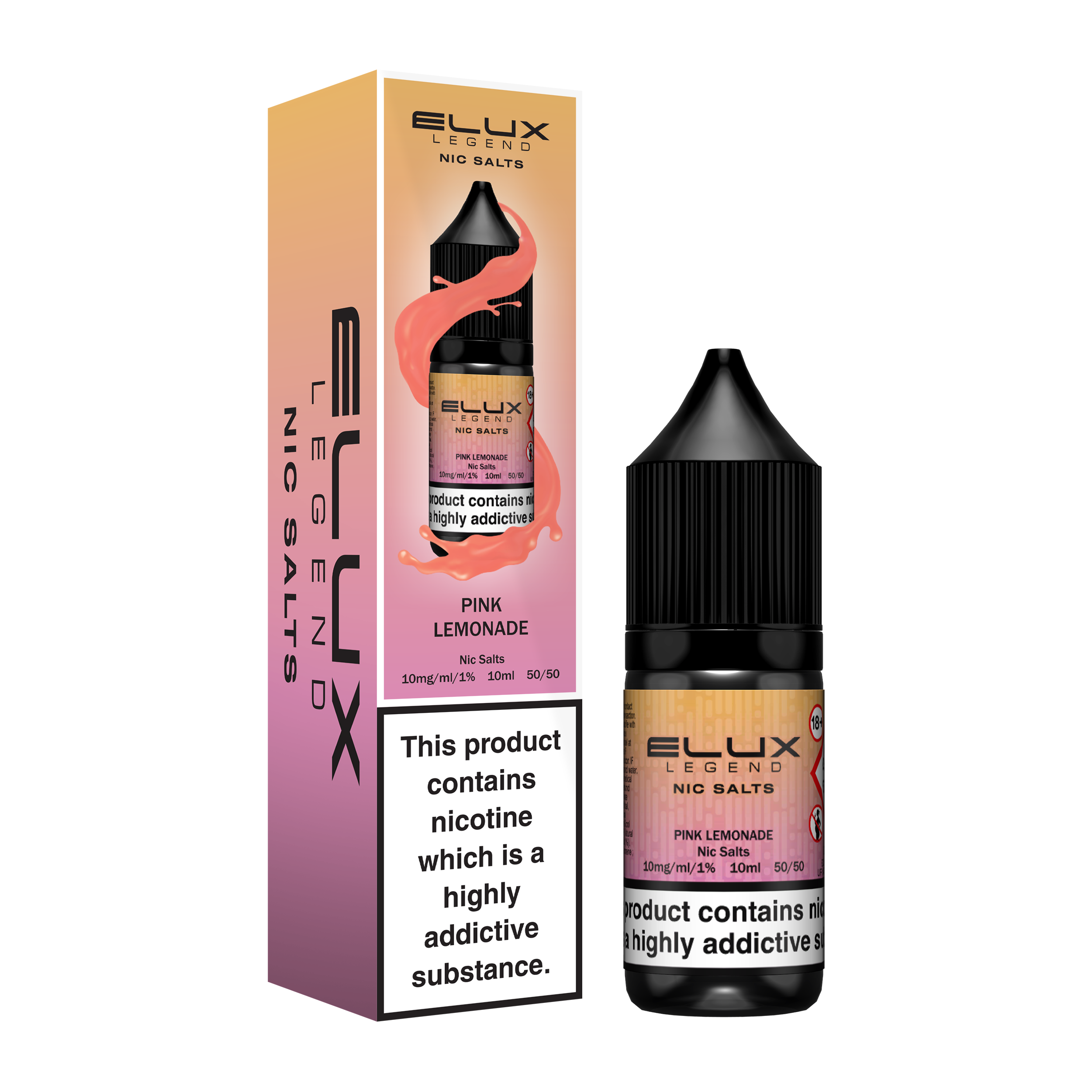 Pink Lemonade Nic Salt by Elux - Nic Salts UK