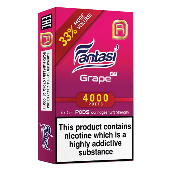 Nanostix Neo Pods V2 1.7% 4 Pack - Fantasi Grape Ice