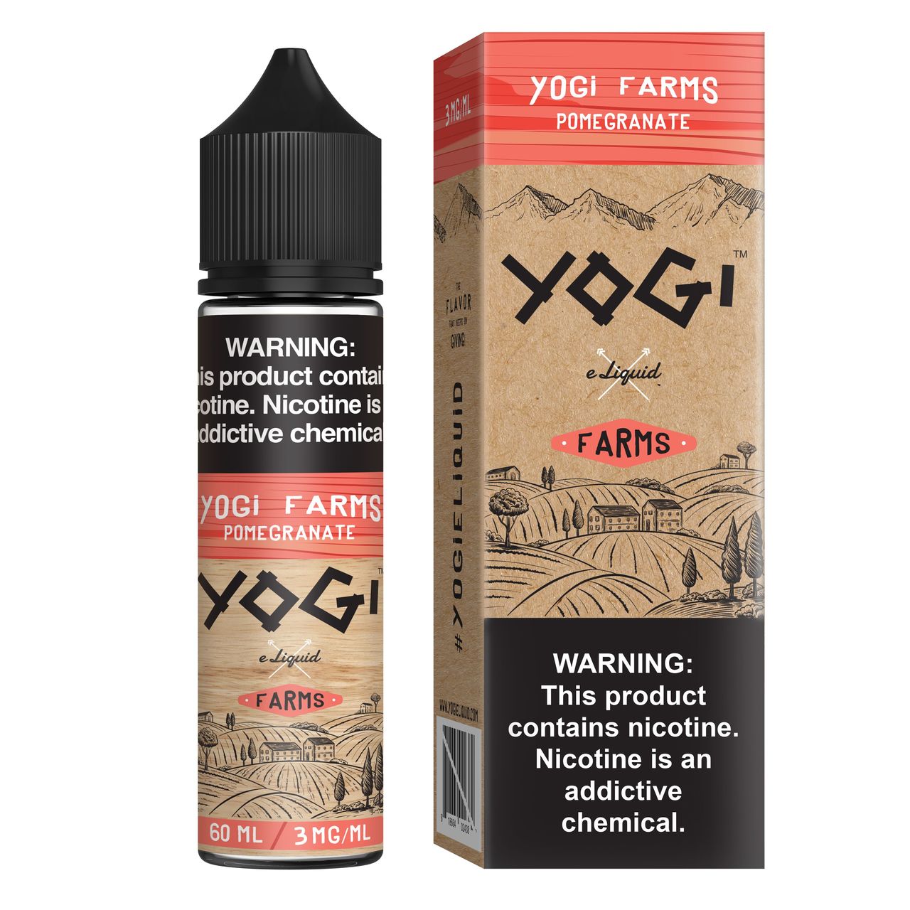Pomegranate by Yogi Farms 50ml Shortfill