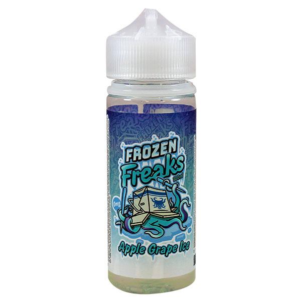 Apple & Grape Ice E-liquid by Frozen Freaks 100ml Short Fill