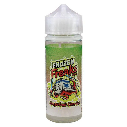 Lime & Grapefruit Ice E-liquid by Frozen Freaks 100ml Shortfill
