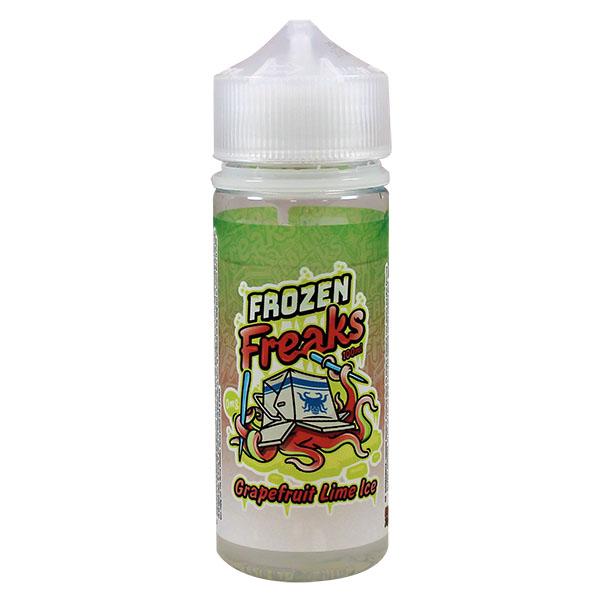 Lime & Grapefruit Ice E-liquid by Frozen Freaks 100ml Short Fill