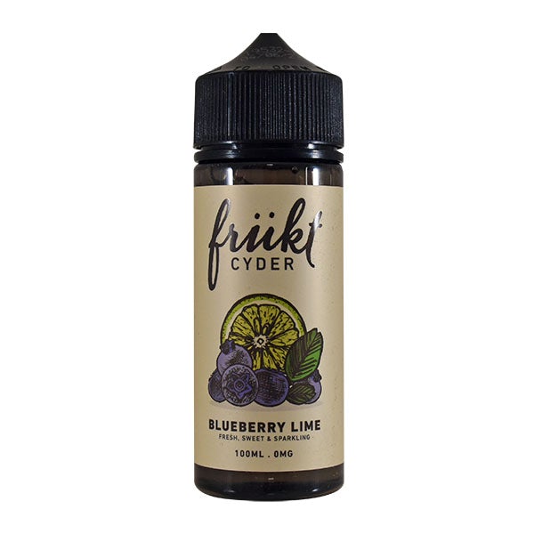 Blueberry Lime E-Liquid by Frukt Cyder - Shortfills UK