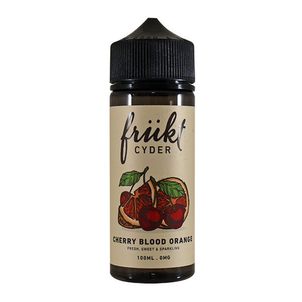 Cherry Blood Orange E-Liquid by Frukt Cyder - Shortfills UK
