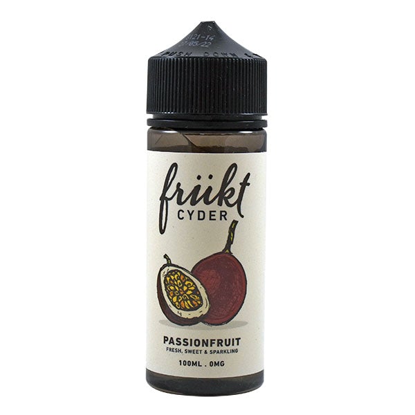 Passionfruit E-Liquid by Frukt Cyder - Shortfills UK