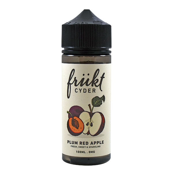 Plum Red Apple E-Liquid by Frukt Cyder - Shortfills UK