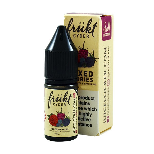 Mixed Berries Nic Salt by Frukt Cyder - Nic Salts UK