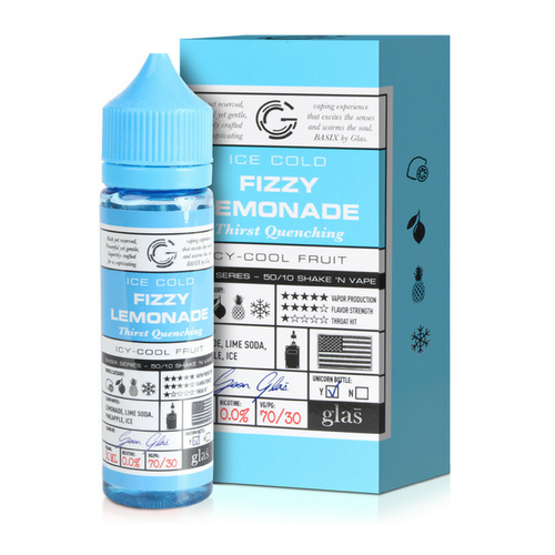 Fizzy Lemonade E-liquid by Glas 50ml Shortfill