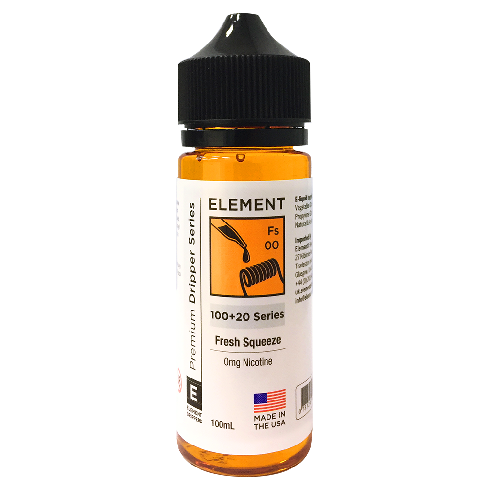 Fresh Squeeze E-Liquid by Element 100ml Shortfill